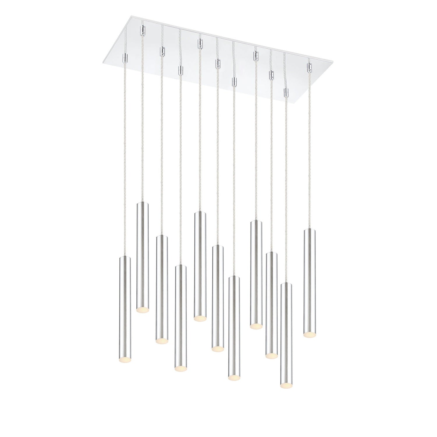 Z-Lite - 917MP12-CH-LED-11LCH - LED Chandelier - Forest - Chrome
