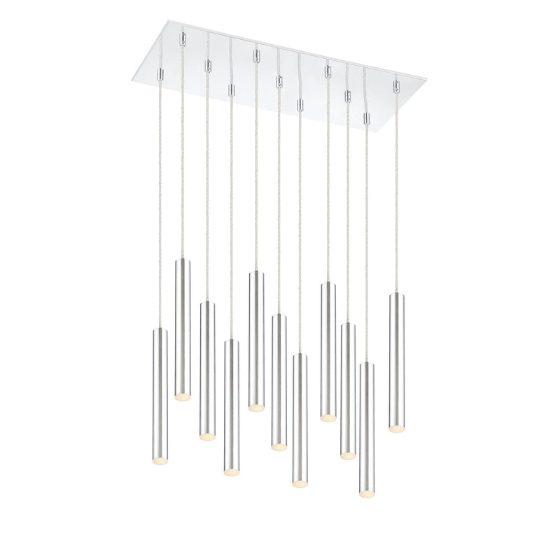 Z-Lite - 917MP12-CH-LED-11LCH - LED Chandelier - Forest - Chrome