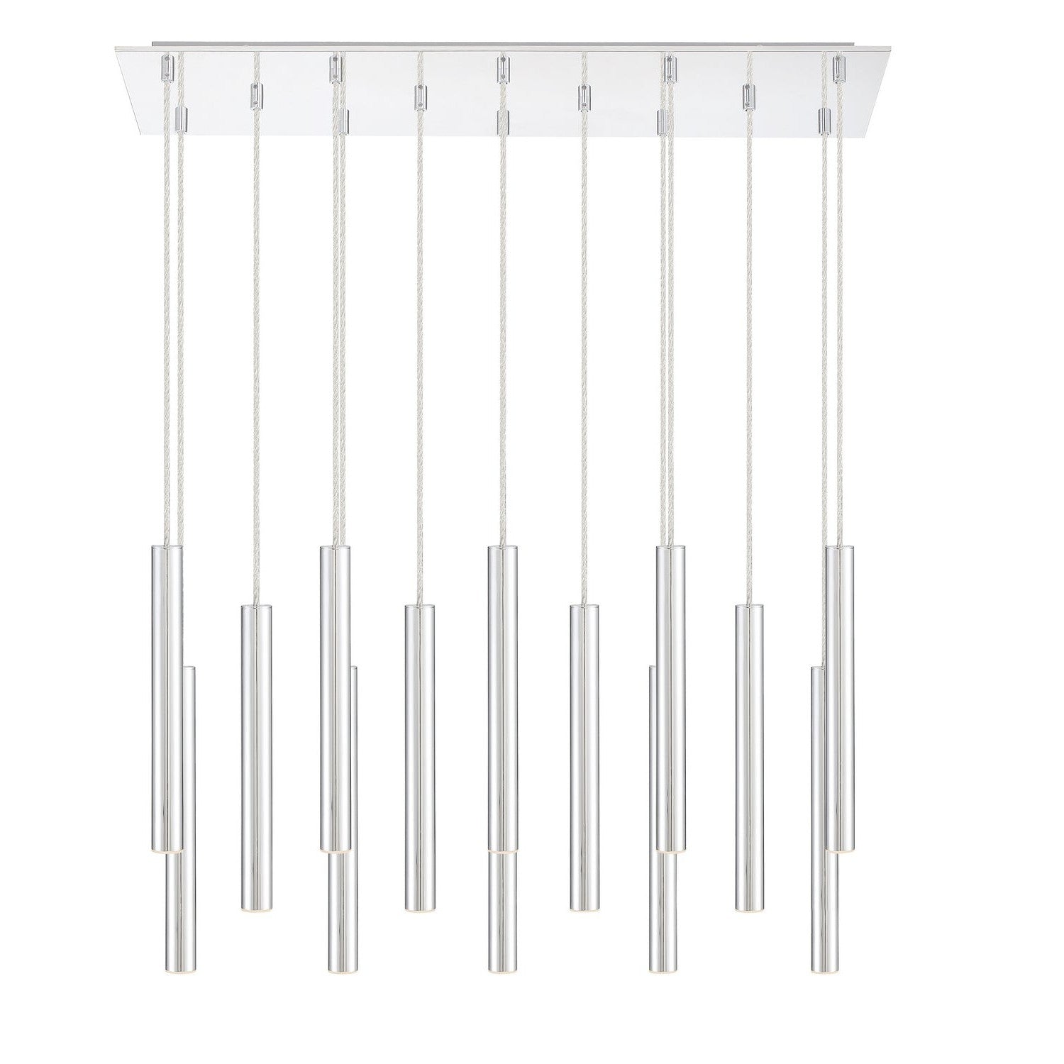 Z-Lite - 917MP12-CH-LED-14LCH - LED Chandelier - Forest - Chrome