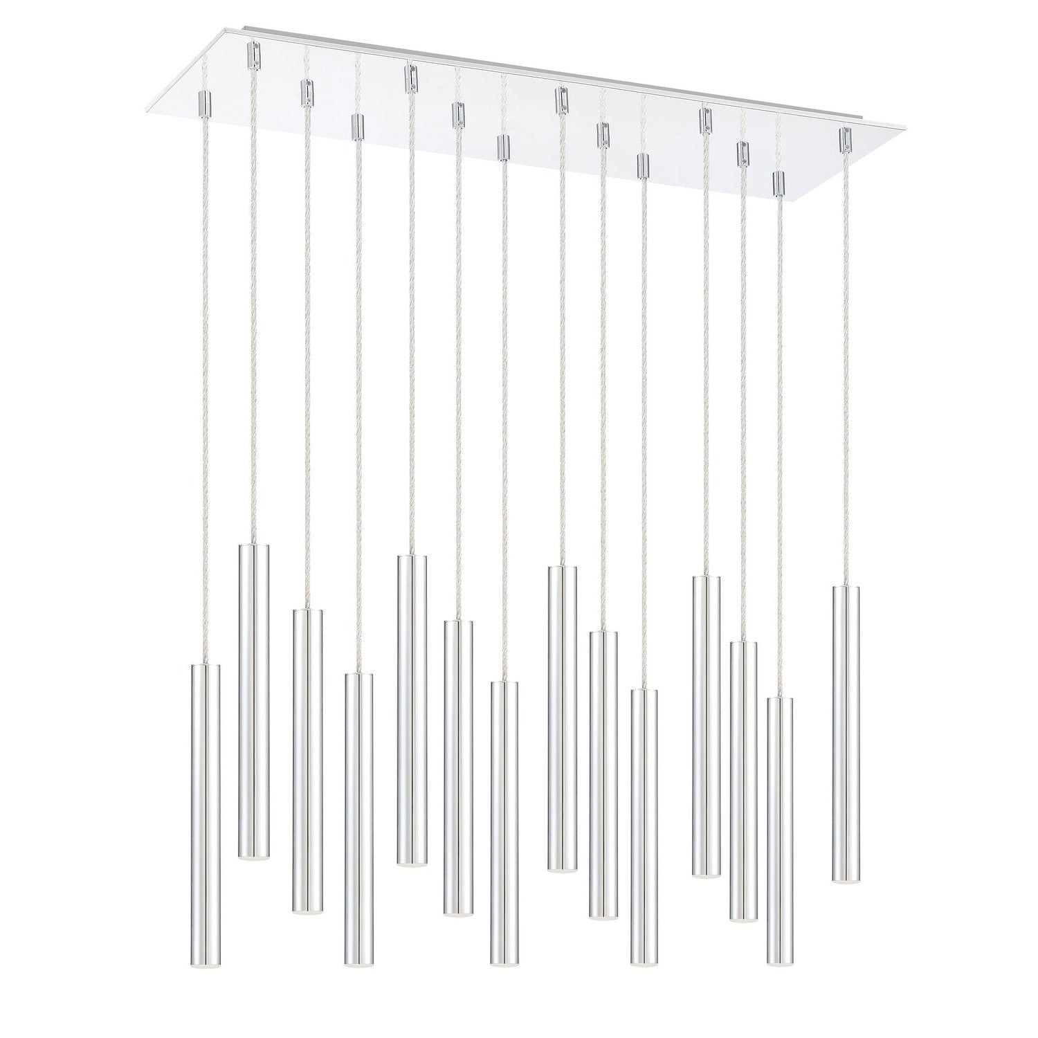 Z-Lite - 917MP12-CH-LED-14LCH - LED Chandelier - Forest - Chrome