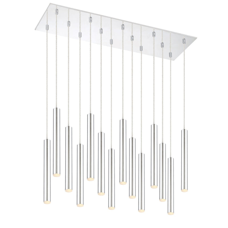 Z-Lite - 917MP12-CH-LED-14LCH - LED Chandelier - Forest - Chrome