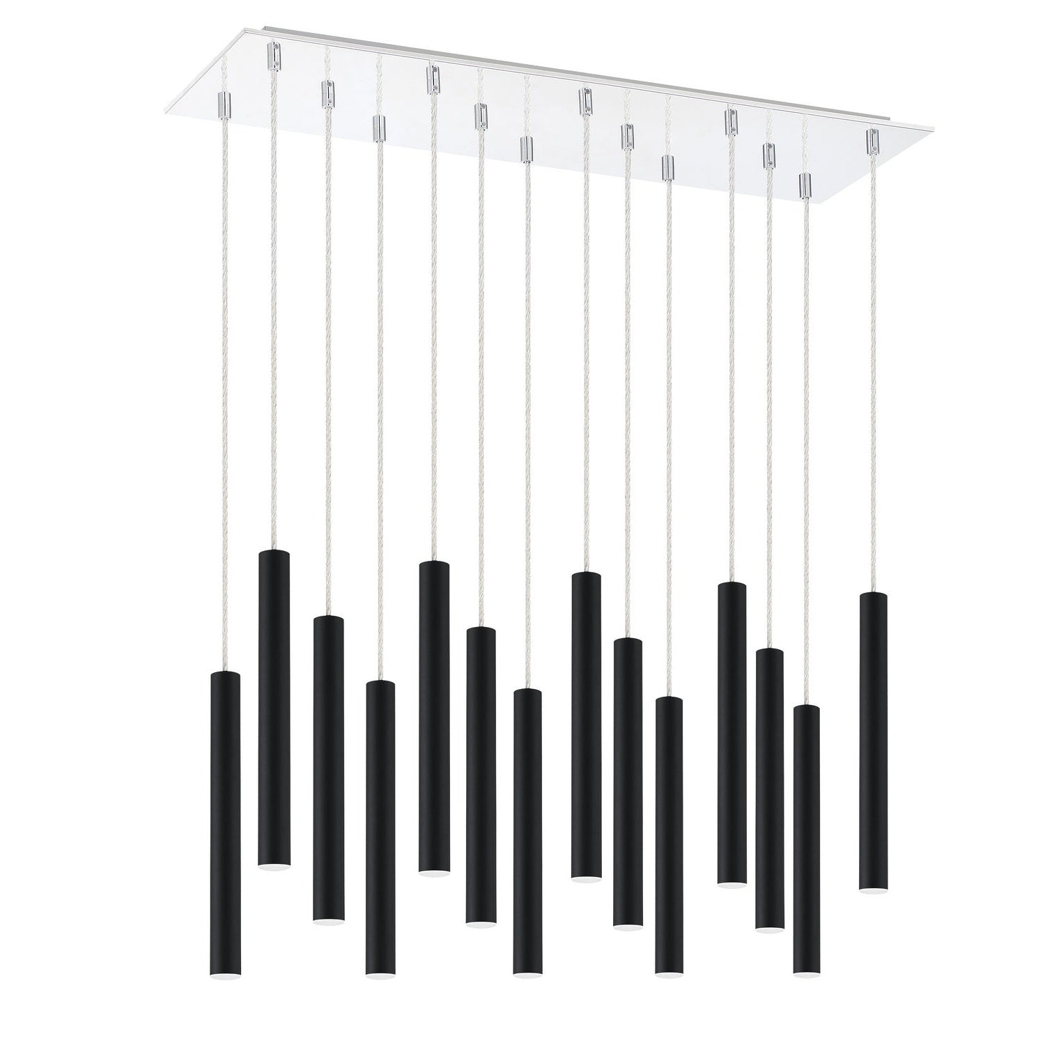 Z-Lite - 917MP12-MB-LED-14LCH - LED Chandelier - Forest - Chrome