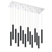 Z-Lite - 917MP12-MB-LED-14LCH - LED Chandelier - Forest - Chrome