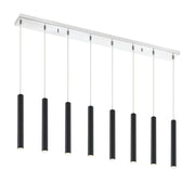Z-Lite - 917MP12-MB-LED-8LCH - LED Linear Chandelier - Forest - Chrome
