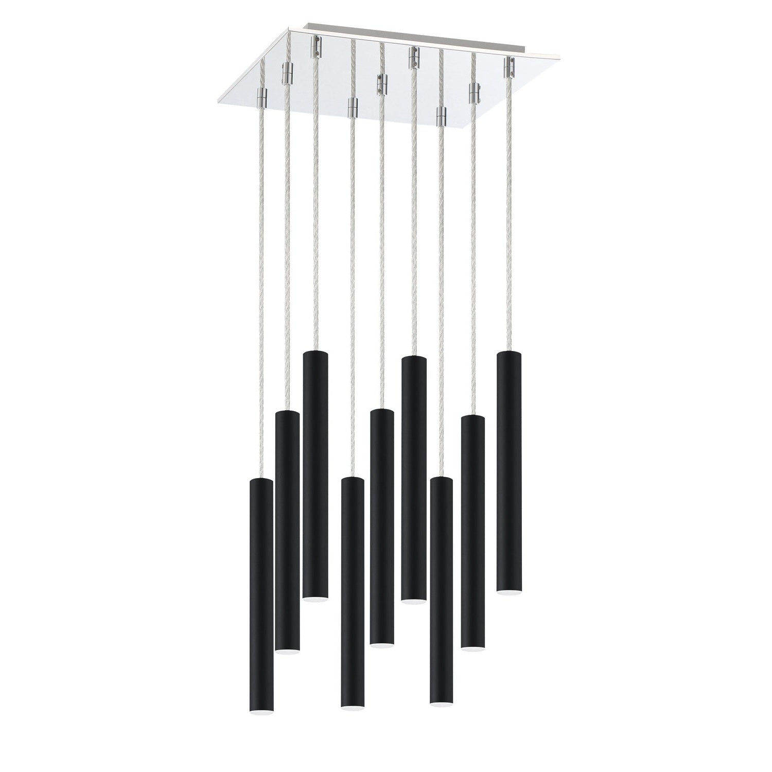 Z-Lite - 917MP12-MB-LED-9SCH - LED Chandelier - Forest - Chrome
