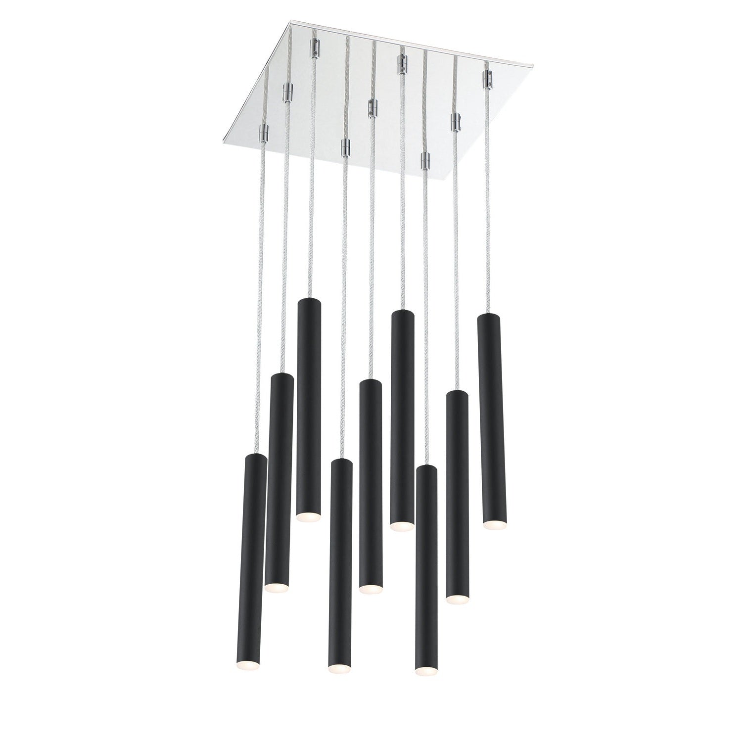 Z-Lite - 917MP12-MB-LED-9SCH - LED Chandelier - Forest - Chrome