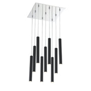 Z-Lite - 917MP12-MB-LED-9SCH - LED Chandelier - Forest - Chrome