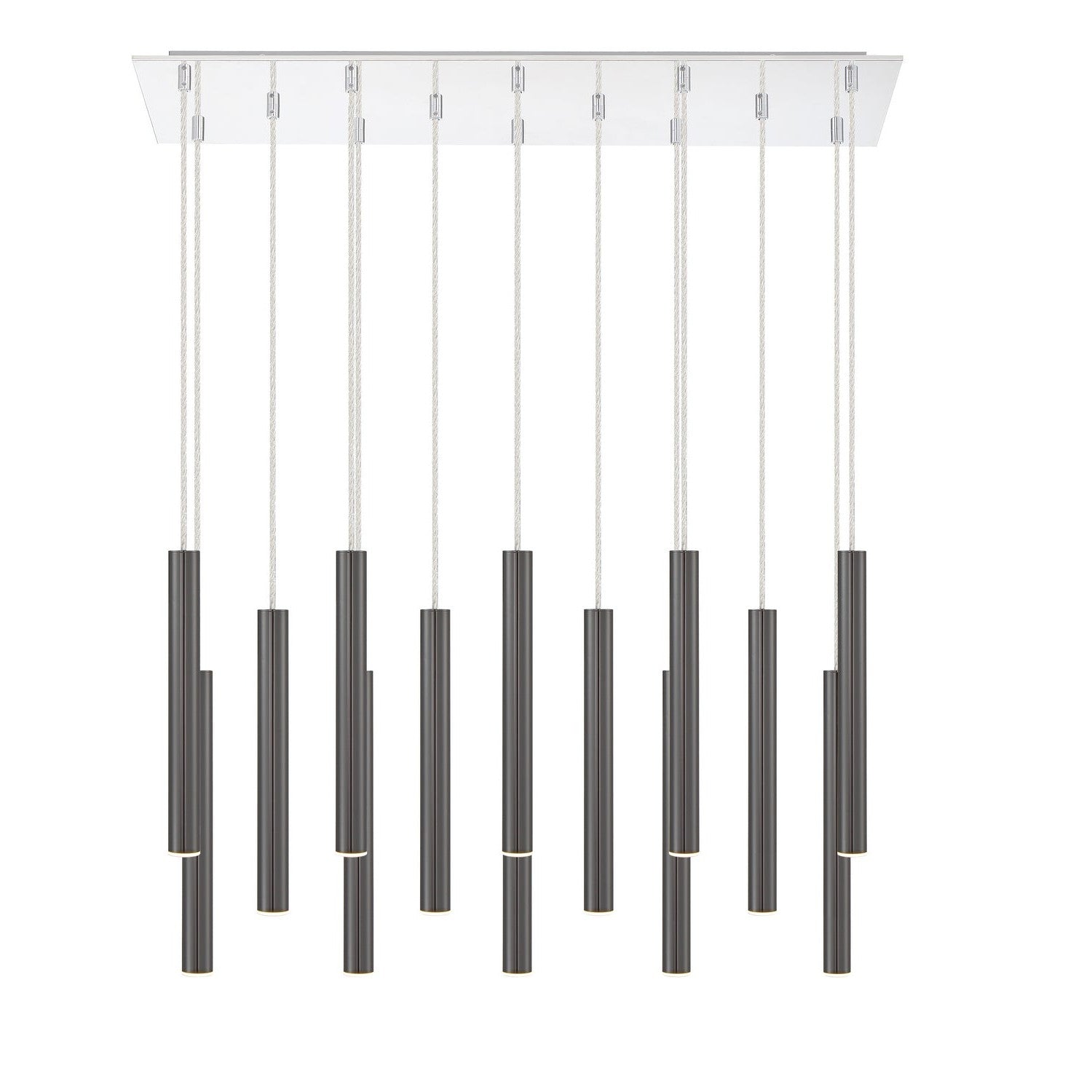 Z-Lite - 917MP12PBL-LED-14LCH - LED Chandelier - Forest - Chrome