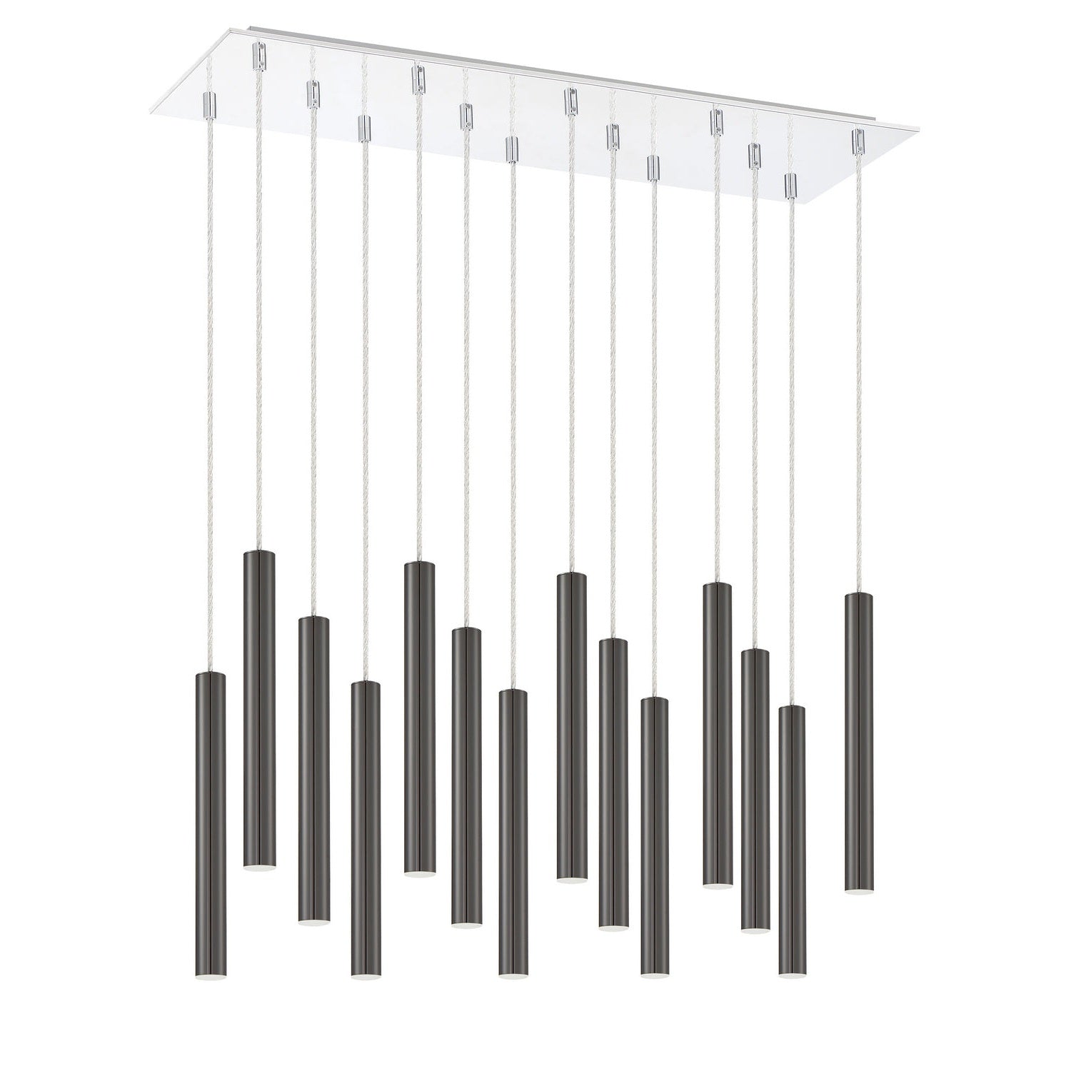 Z-Lite - 917MP12PBL-LED-14LCH - LED Chandelier - Forest - Chrome