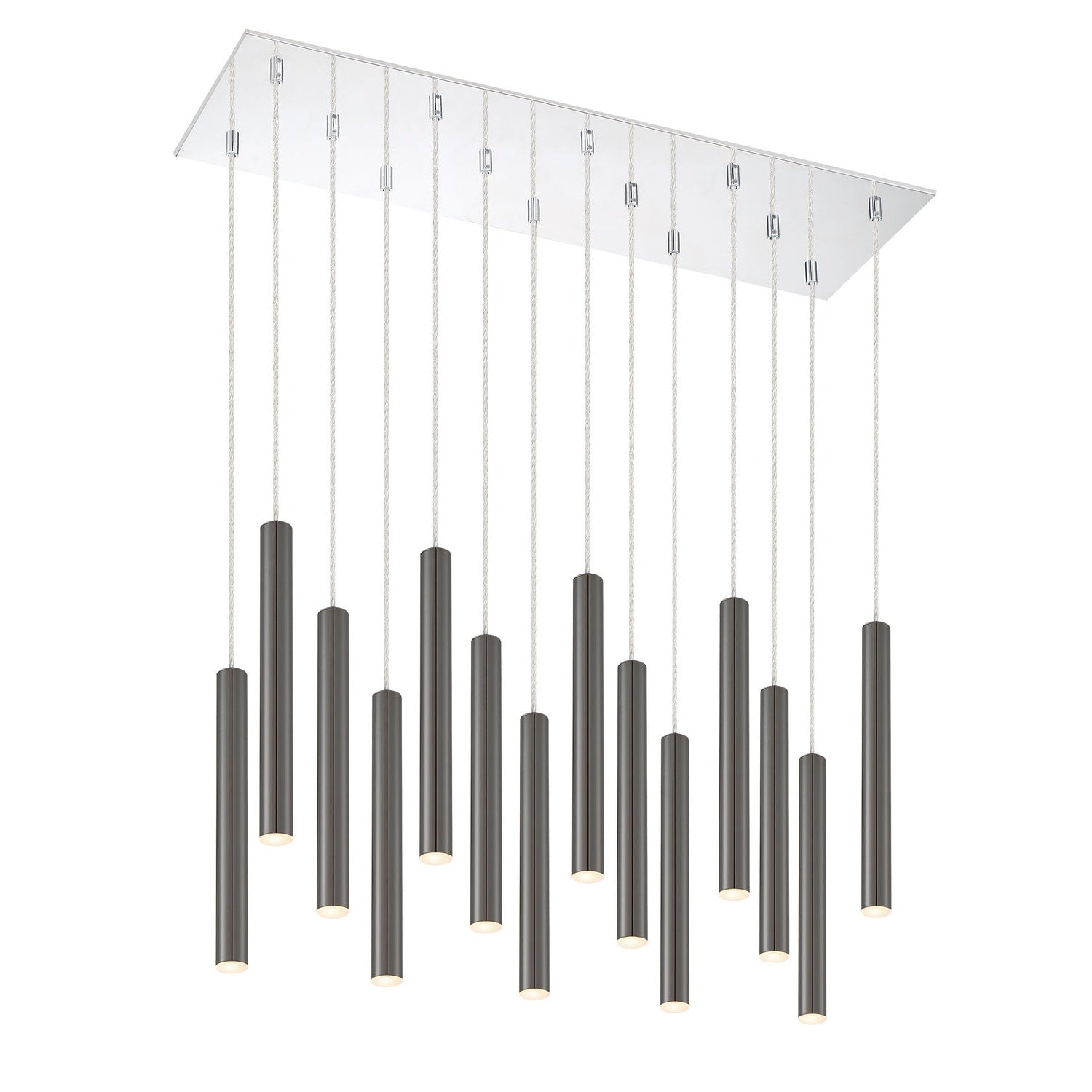 Z-Lite - 917MP12PBL-LED-14LCH - LED Chandelier - Forest - Chrome