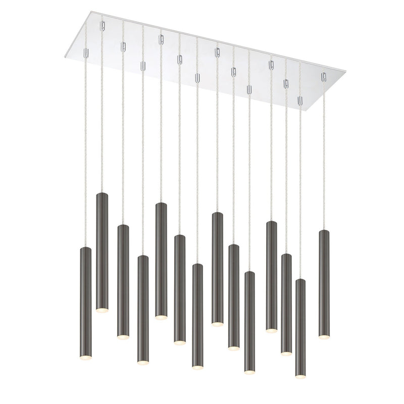 Z-Lite - 917MP12PBL-LED-14LCH - LED Chandelier - Forest - Chrome