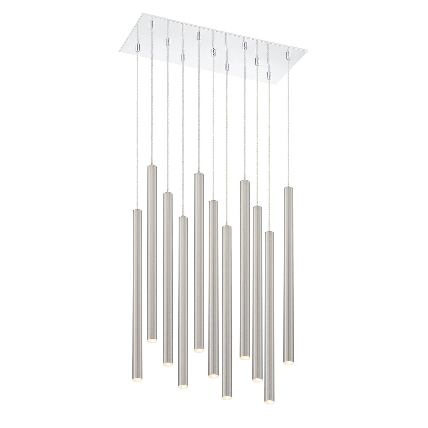 Z-Lite - 917MP24-BN-LED-11LCH - LED Chandelier - Forest - Chrome