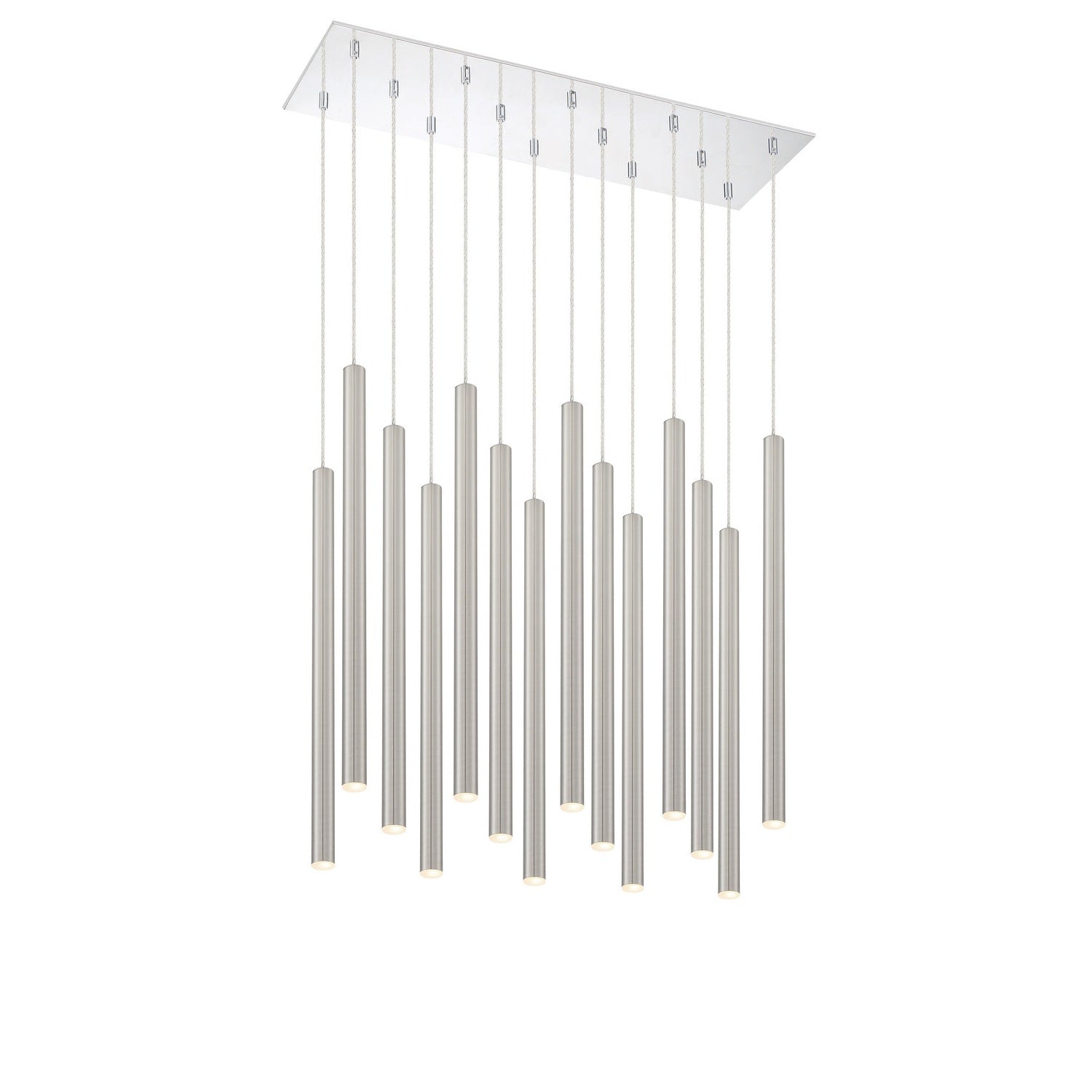 Z-Lite - 917MP24-BN-LED-14LCH - LED Chandelier - Forest - Chrome