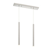 Z-Lite - 917MP24-BN-LED-2LBN - LED Linear Chandelier - Forest - Brushed Nickel