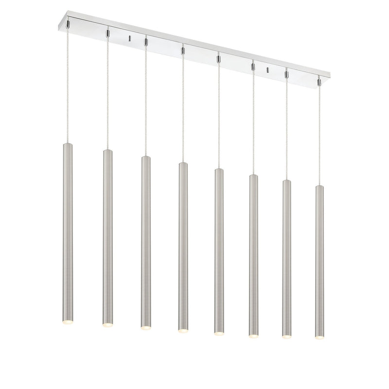 Z-Lite - 917MP24-BN-LED-8LCH - LED Linear Chandelier - Forest - Chrome