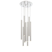 Z-Lite - 917MP24-BN-LED-9RCH - LED Chandelier - Forest - Chrome