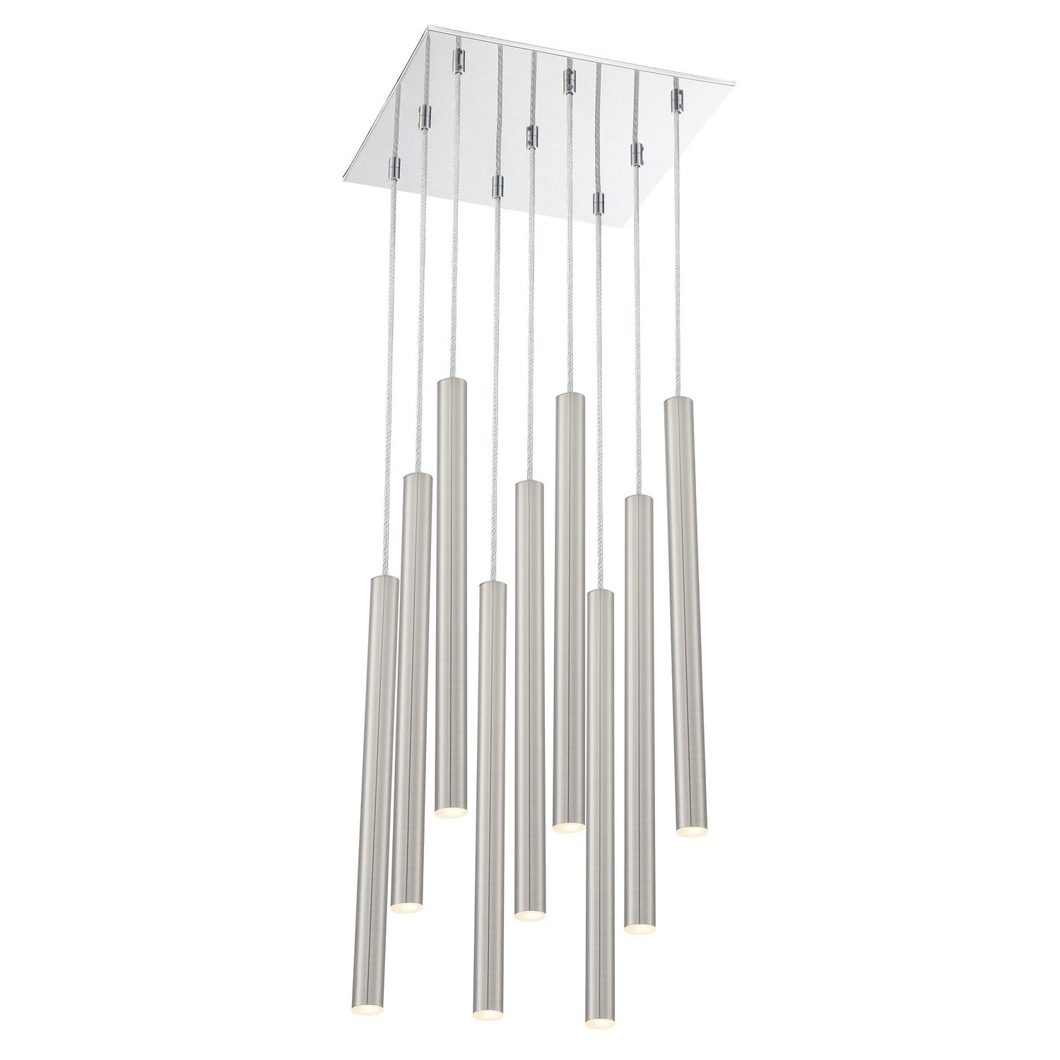 Z-Lite - 917MP24-BN-LED-9SCH - LED Chandelier - Forest - Chrome
