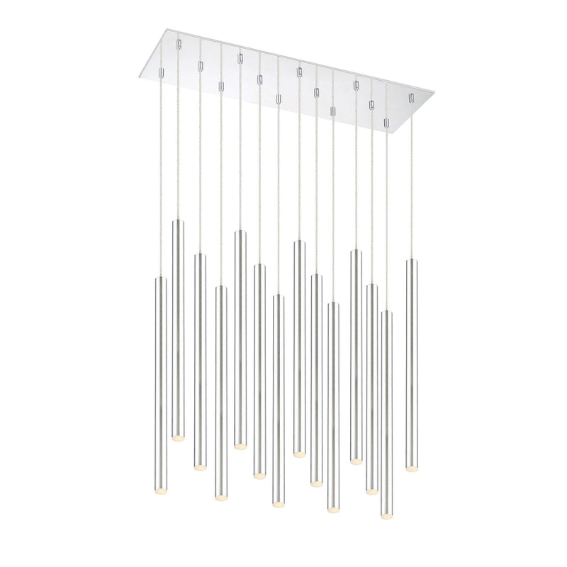 Z-Lite - 917MP24-CH-LED-14LCH - LED Chandelier - Forest - Chrome