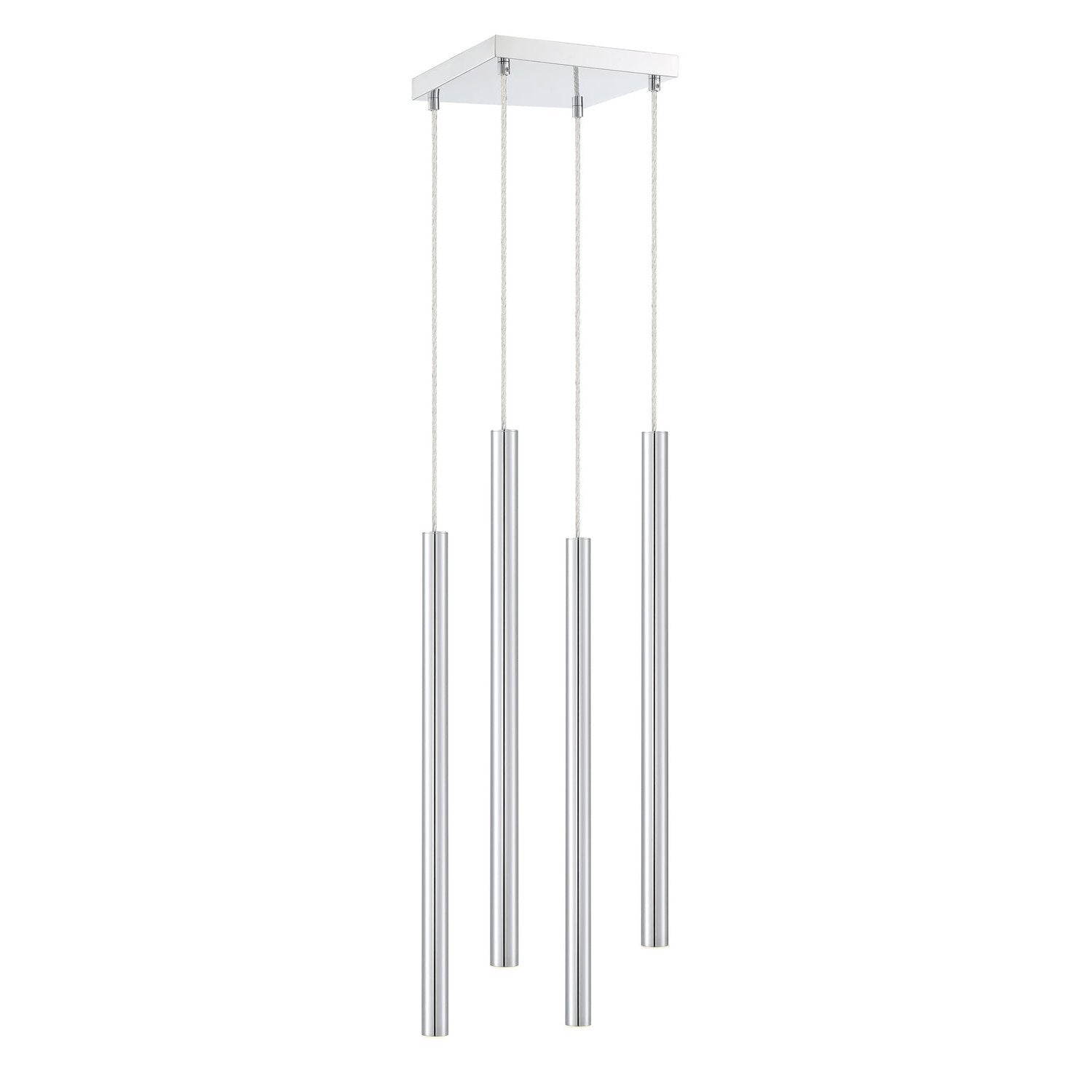Z-Lite - 917MP24-CH-LED-4SCH - LED Chandelier - Forest - Chrome