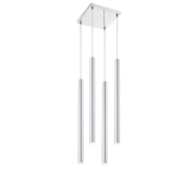 Z-Lite - 917MP24-CH-LED-4SCH - LED Chandelier - Forest - Chrome