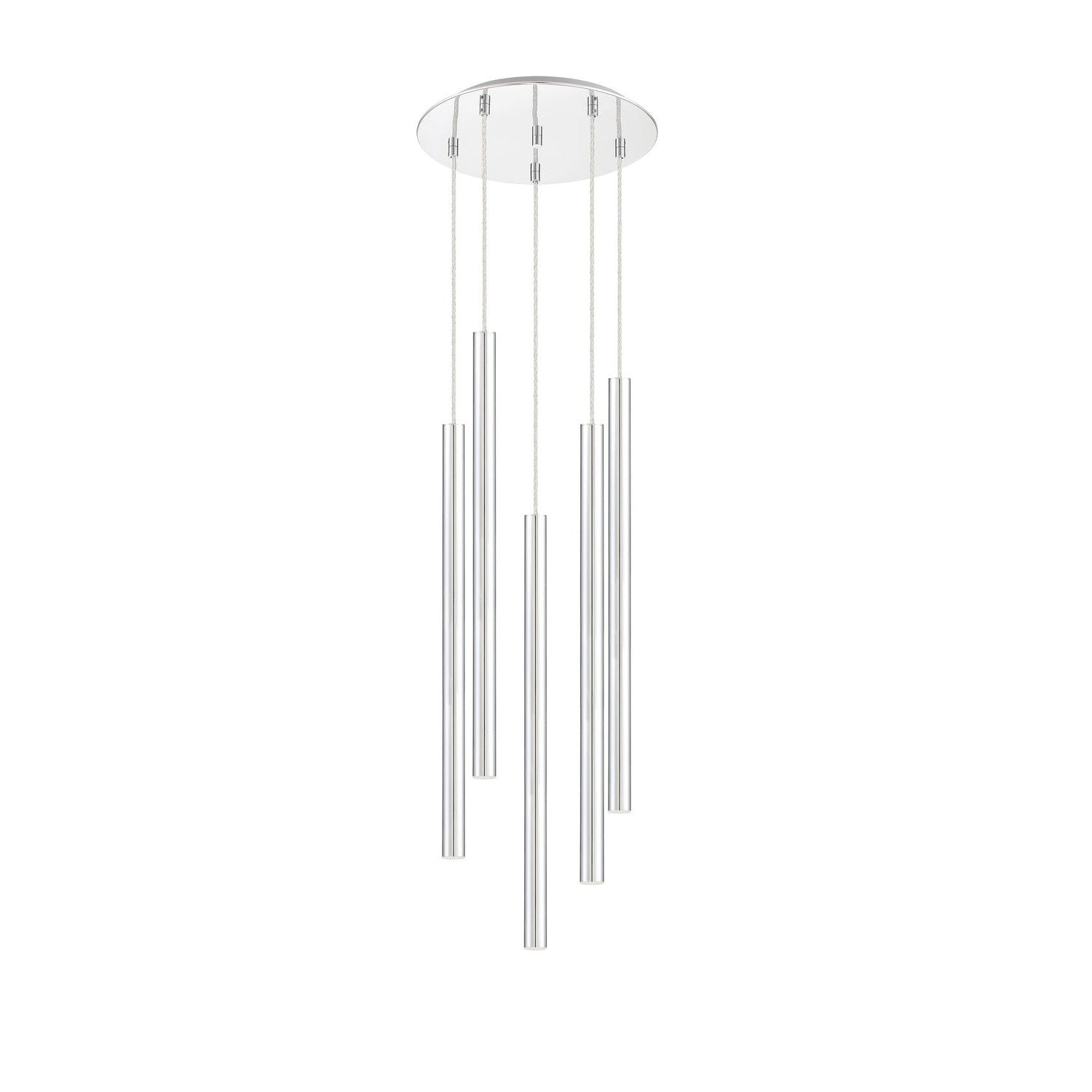 Z-Lite - 917MP24-CH-LED-5RCH - LED Chandelier - Forest - Chrome