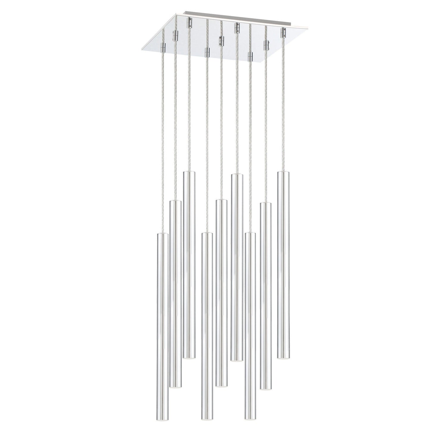 Z-Lite - 917MP24-CH-LED-9SCH - LED Chandelier - Forest - Chrome