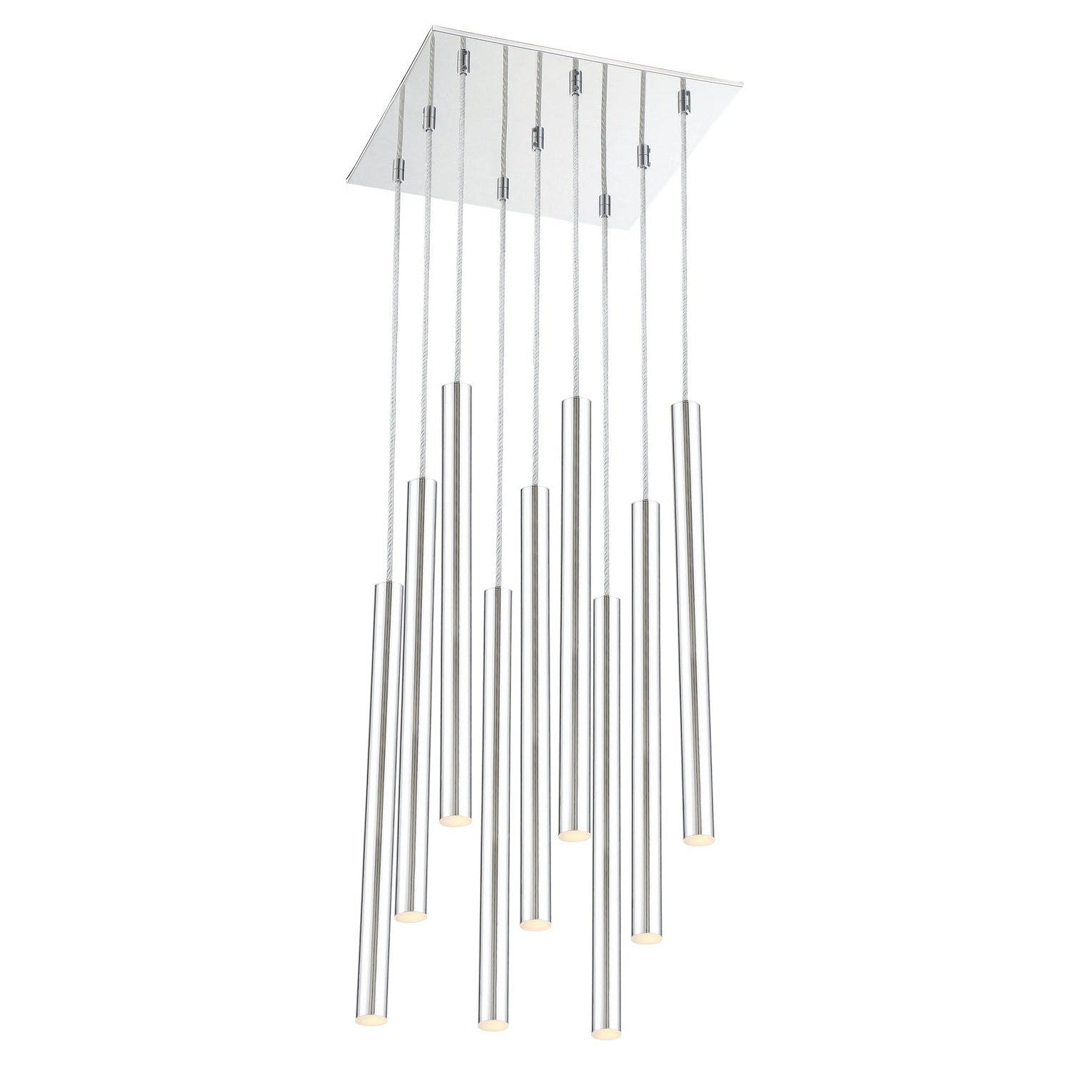 Z-Lite - 917MP24-CH-LED-9SCH - LED Chandelier - Forest - Chrome