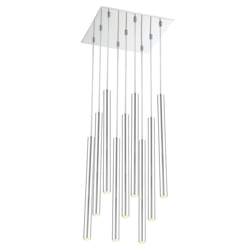 Z-Lite - 917MP24-CH-LED-9SCH - LED Chandelier - Forest - Chrome