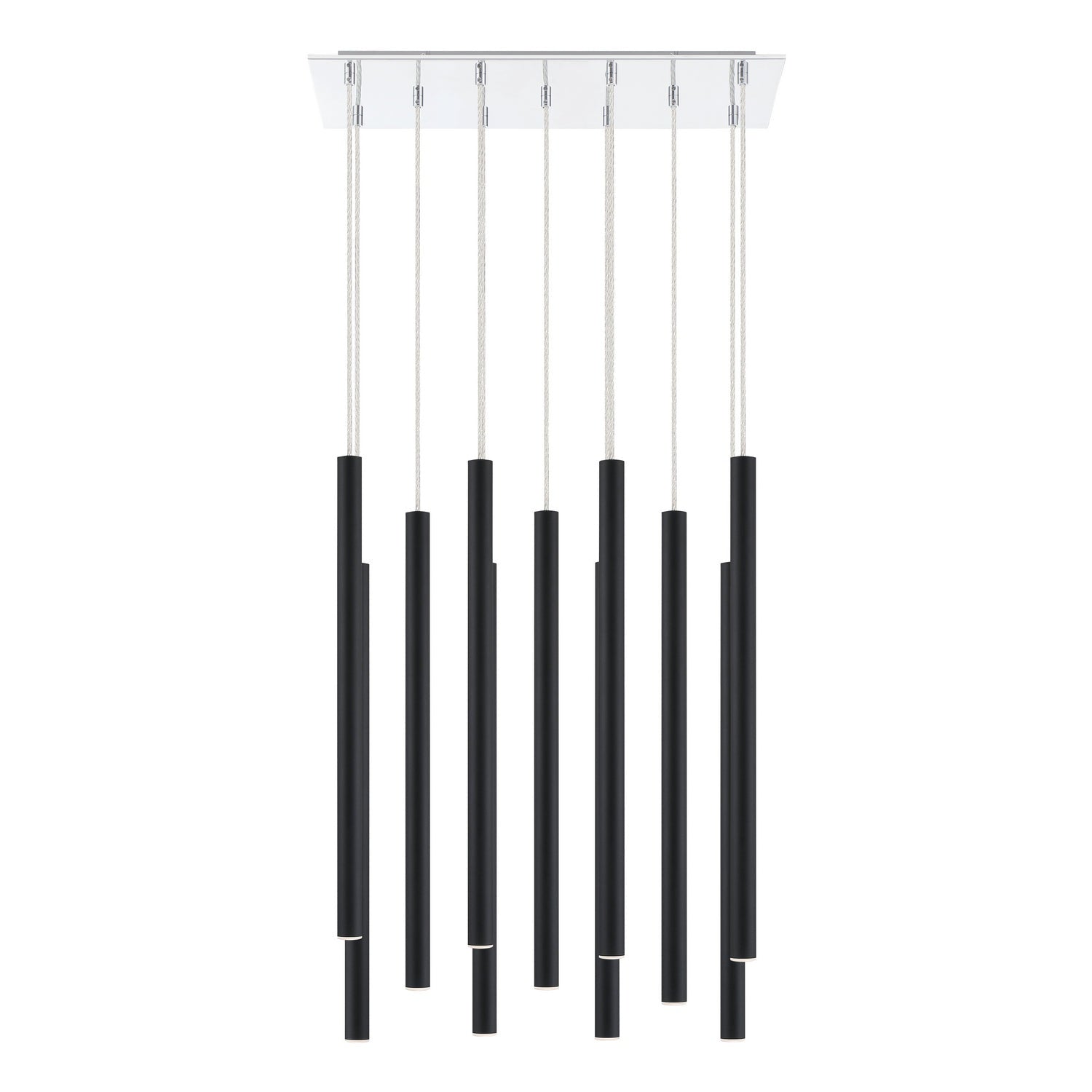 Z-Lite - 917MP24-MB-LED-11LCH - LED Chandelier - Forest - Chrome