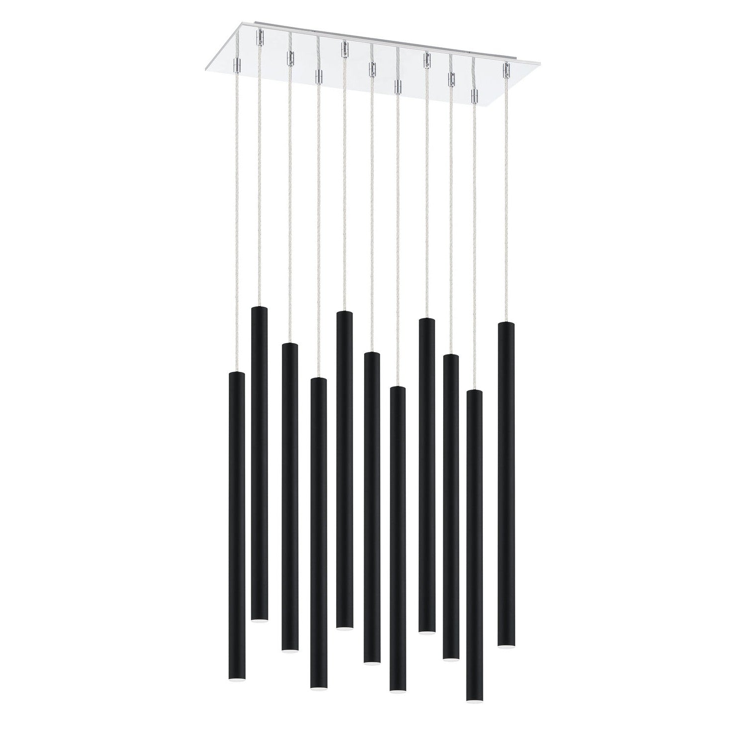 Z-Lite - 917MP24-MB-LED-11LCH - LED Chandelier - Forest - Chrome