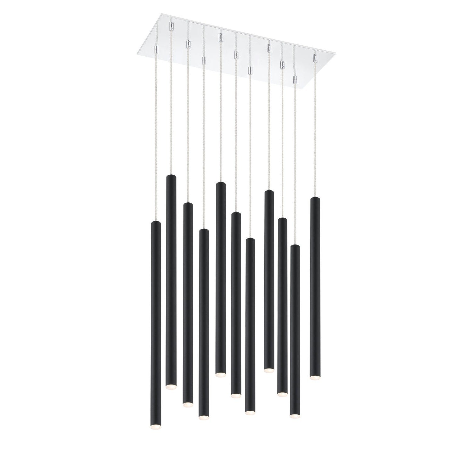 Z-Lite - 917MP24-MB-LED-11LCH - LED Chandelier - Forest - Chrome