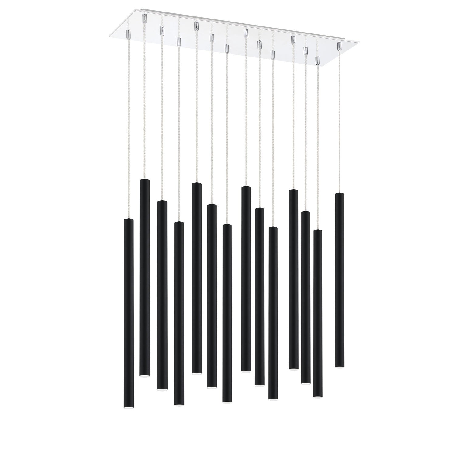 Z-Lite - 917MP24-MB-LED-14LCH - LED Chandelier - Forest - Chrome