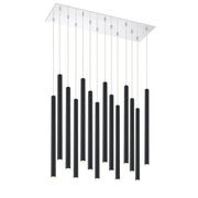 Z-Lite - 917MP24-MB-LED-14LCH - LED Chandelier - Forest - Chrome