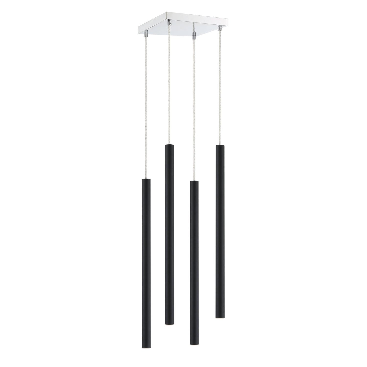 Z-Lite - 917MP24-MB-LED-4SCH - LED Chandelier - Forest - Chrome