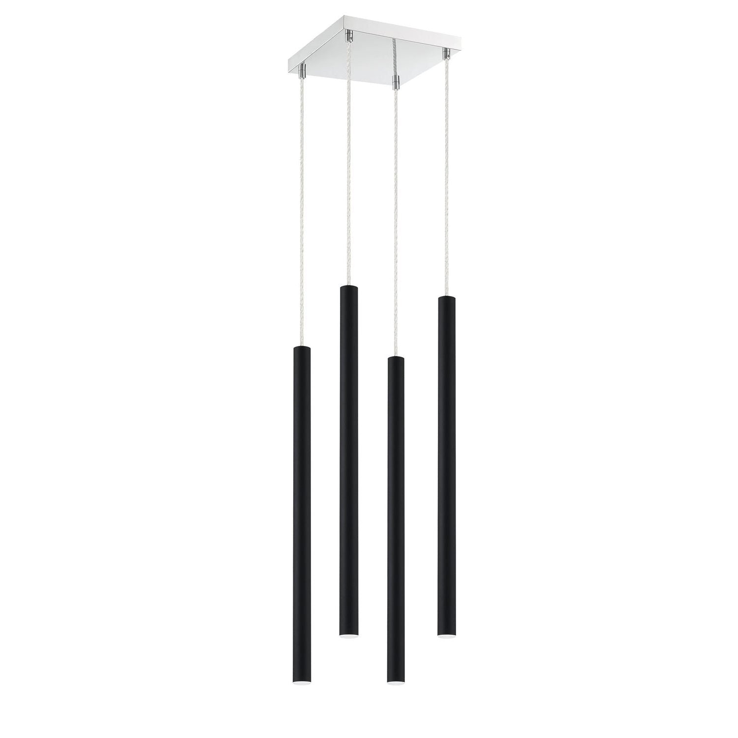 Z-Lite - 917MP24-MB-LED-4SCH - LED Chandelier - Forest - Chrome