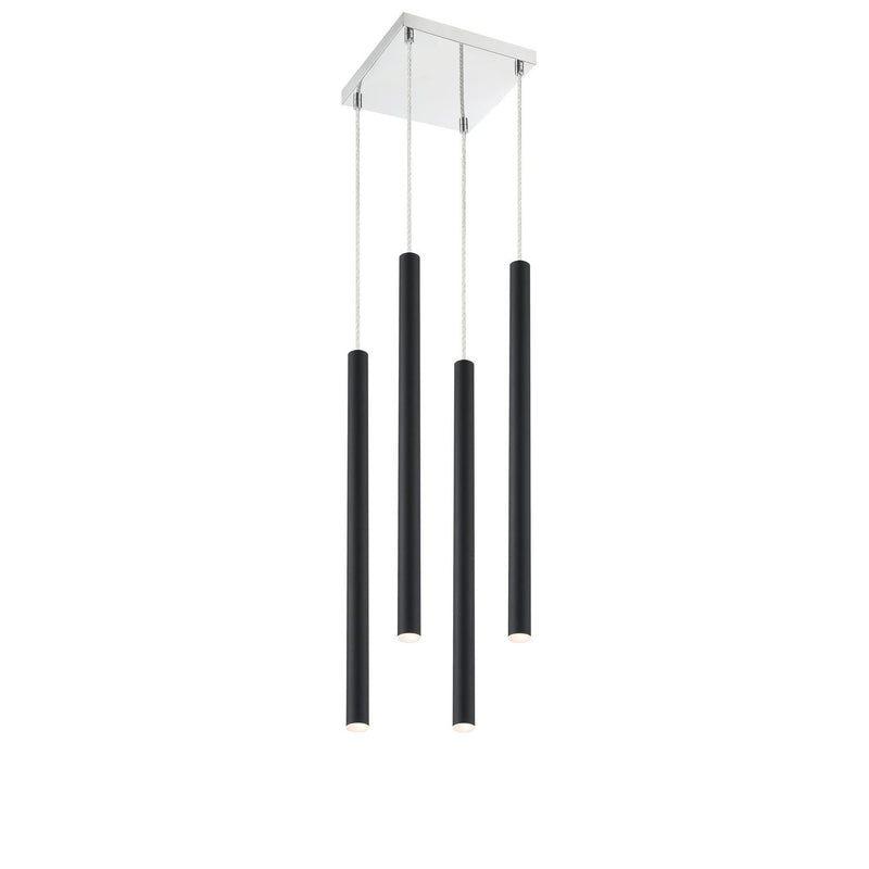 Z-Lite - 917MP24-MB-LED-4SCH - LED Chandelier - Forest - Chrome