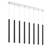 Z-Lite - 917MP24-MB-LED-8LCH - LED Linear Chandelier - Forest - Chrome