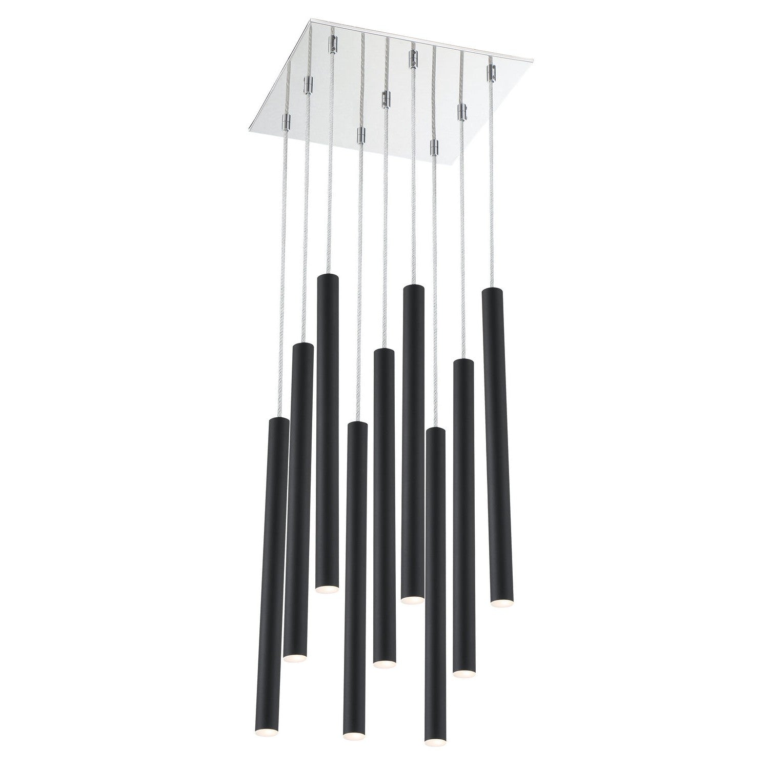 Z-Lite - 917MP24-MB-LED-9SCH - LED Chandelier - Forest - Chrome