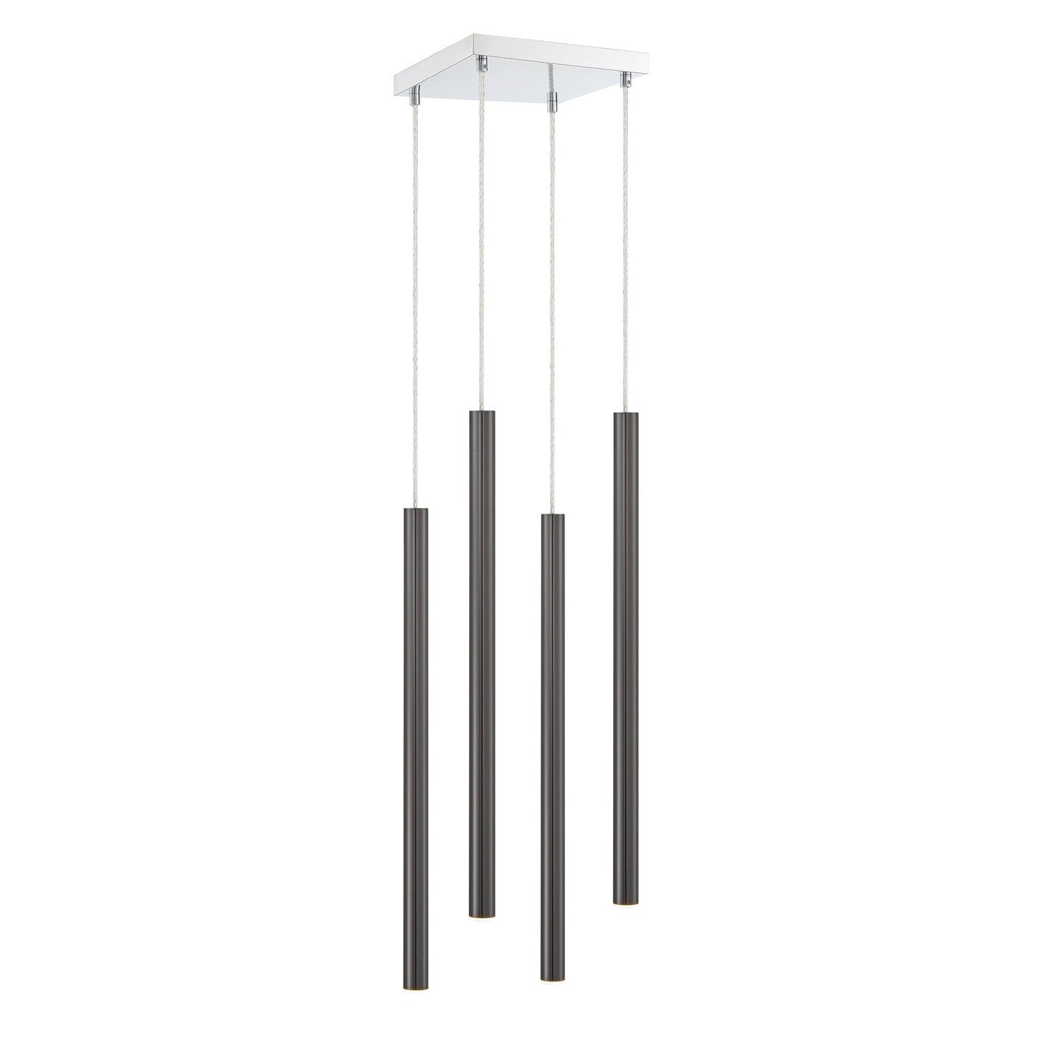 Z-Lite - 917MP24-PBL-LED-4SCH - LED Chandelier - Forest - Chrome