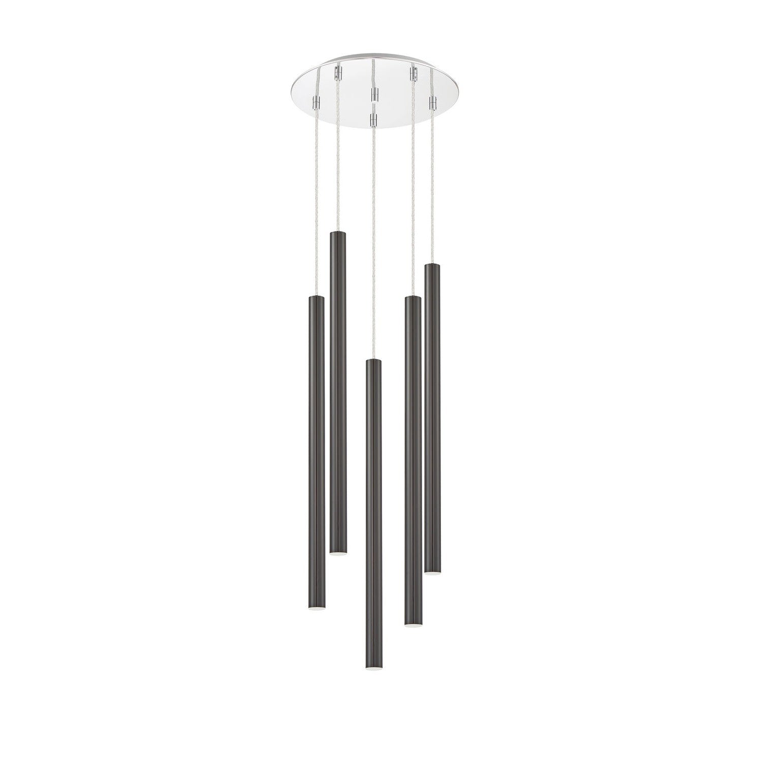 Z-Lite - 917MP24-PBL-LED-5RCH - LED Chandelier - Forest - Chrome