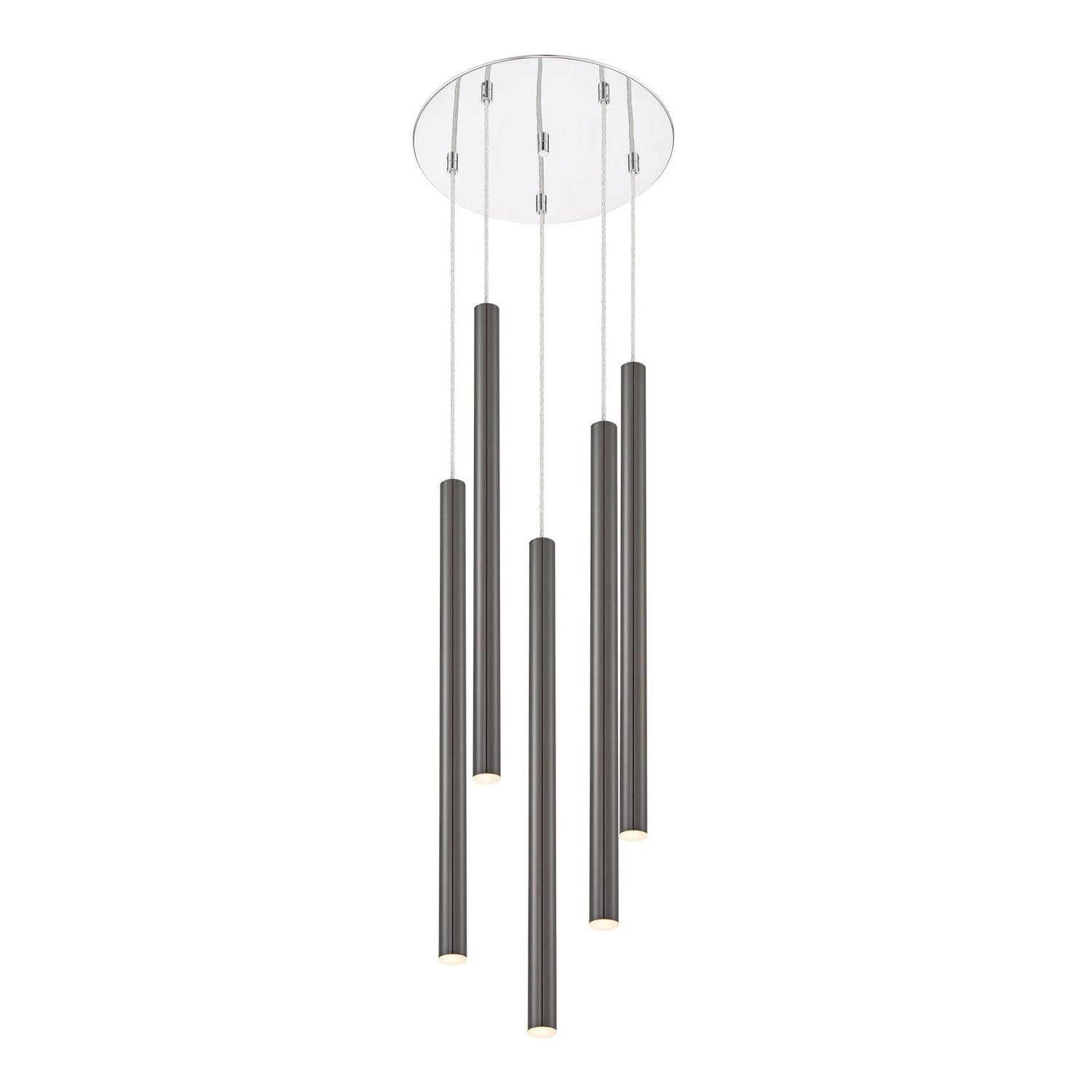 Z-Lite - 917MP24-PBL-LED-5RCH - LED Chandelier - Forest - Chrome