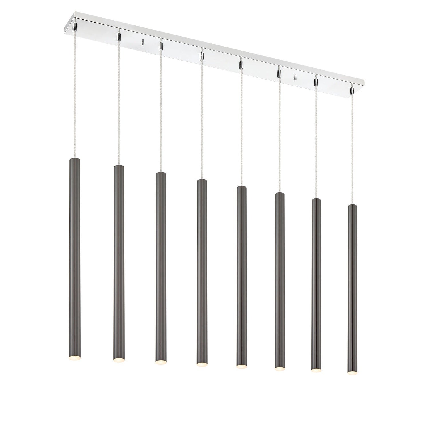 Z-Lite - 917MP24-PBL-LED-8LCH - LED Linear Chandelier - Forest - Chrome