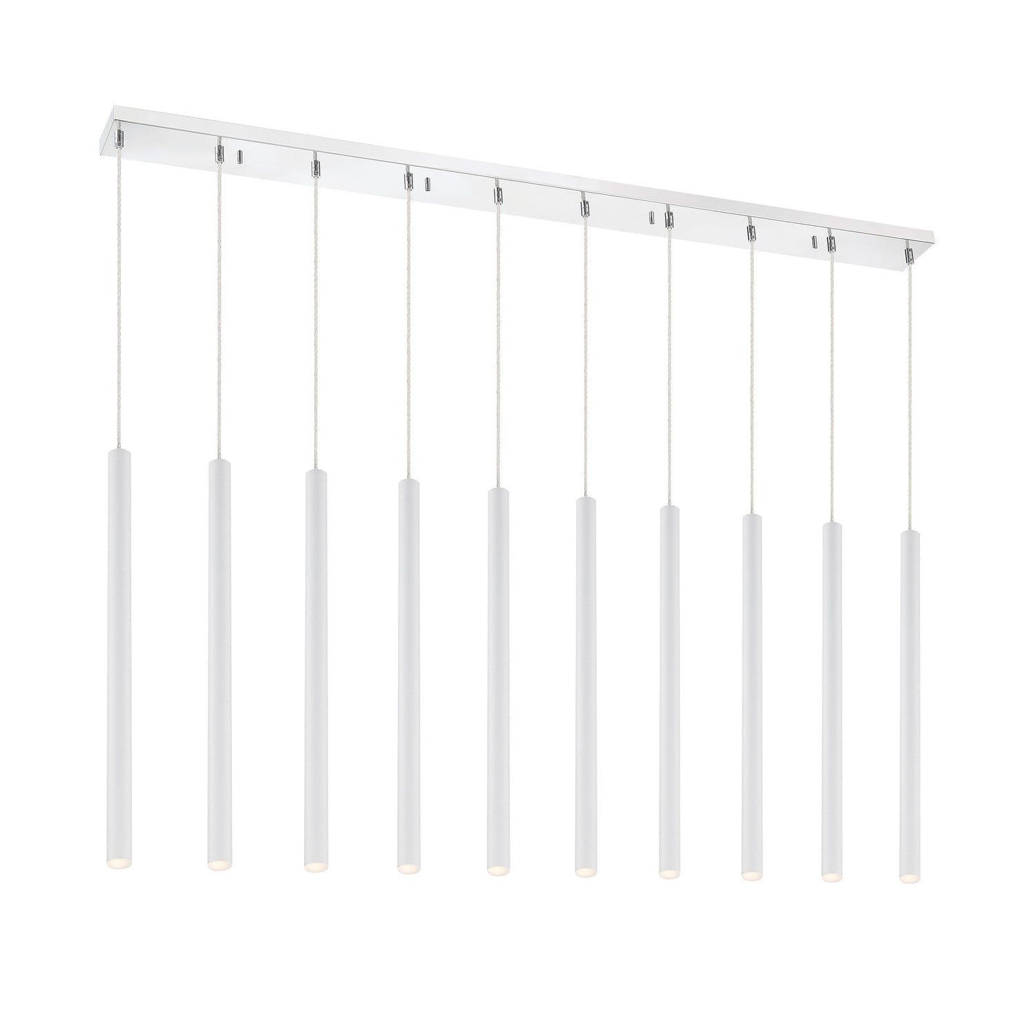 Z-Lite - 917MP24-WH-LED-10LCH - LED Linear Chandelier - Forest - Chrome