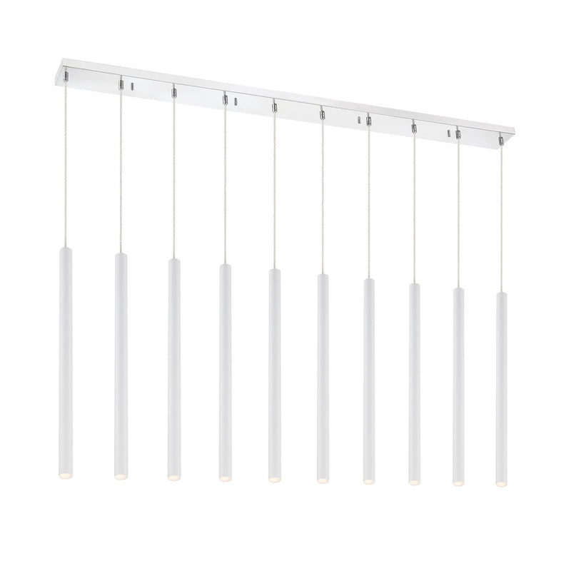 Z-Lite - 917MP24-WH-LED-10LCH - LED Linear Chandelier - Forest - Chrome