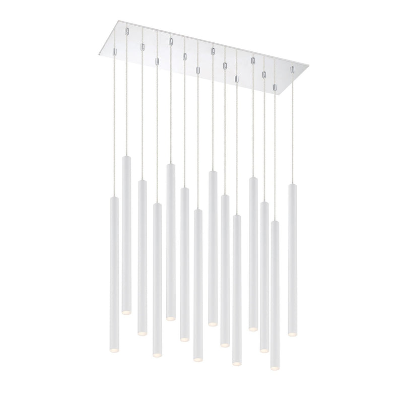 Z-Lite - 917MP24-WH-LED-14LCH - LED Chandelier - Forest - Chrome