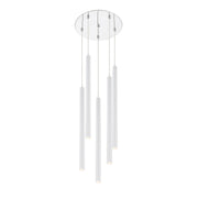 Z-Lite - 917MP24-WH-LED-5RCH - LED Chandelier - Forest - Chrome
