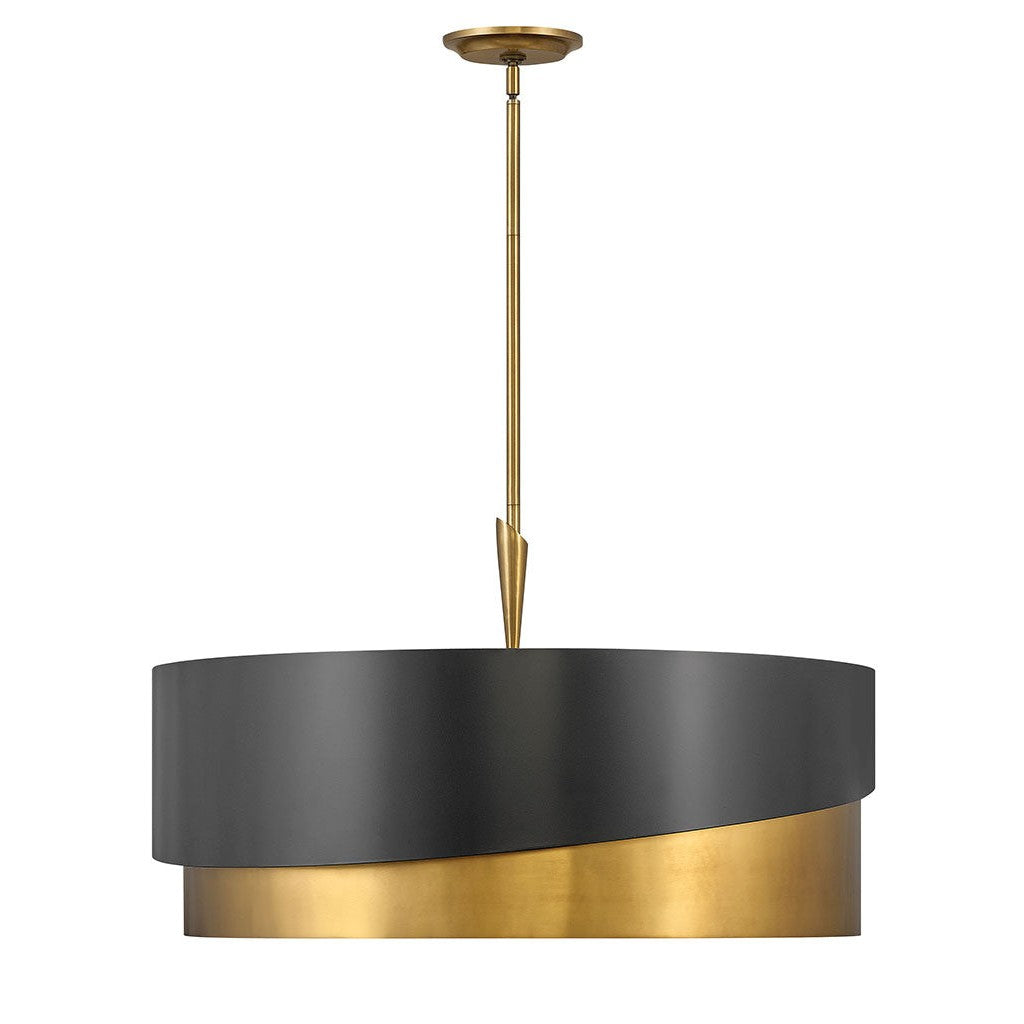 Fredrick Ramond - FR34318HBR - LED Chandelier - Gigi - Heritage Brass