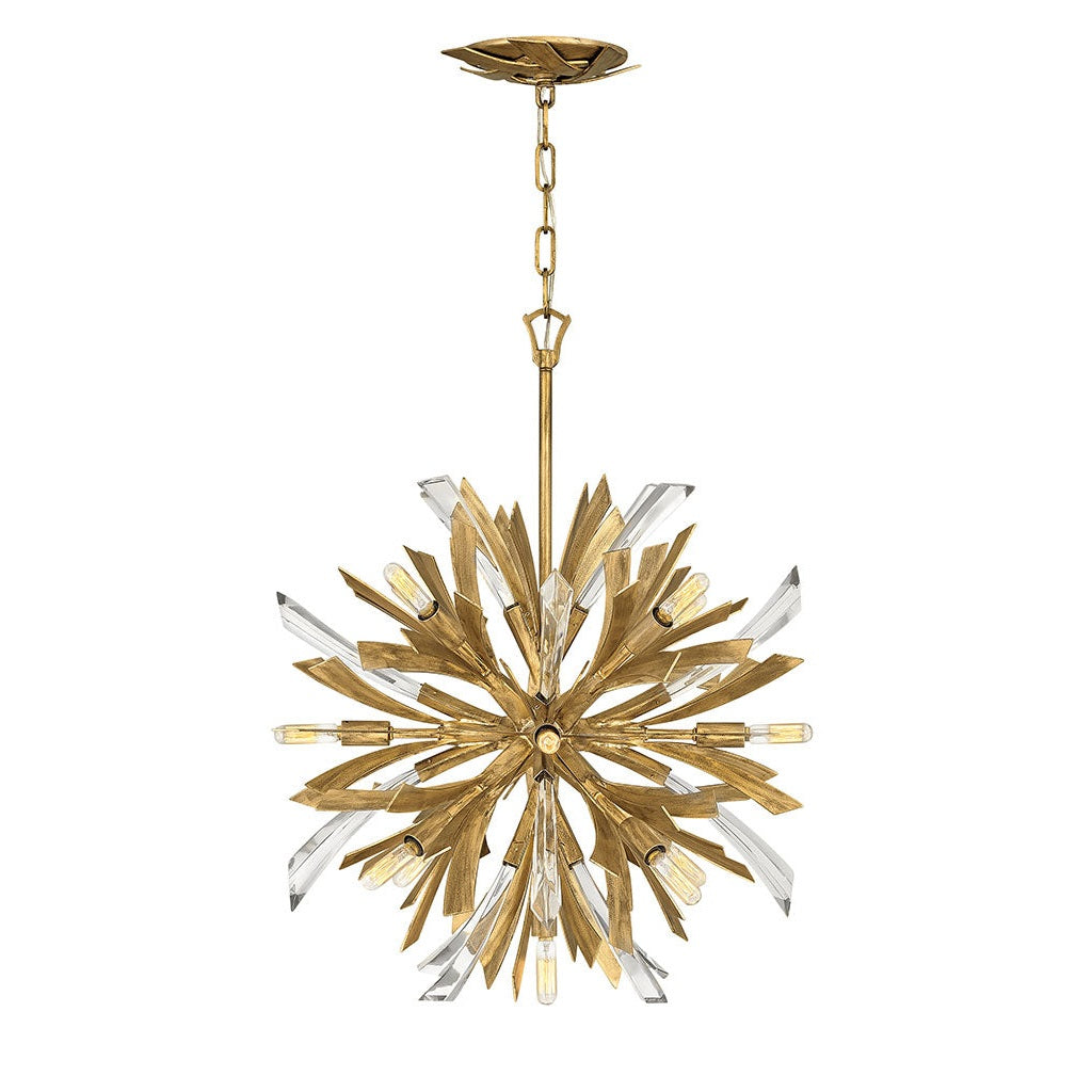 Fredrick Ramond - FR40904BNG - LED Chandelier - Vida - Burnished Gold
