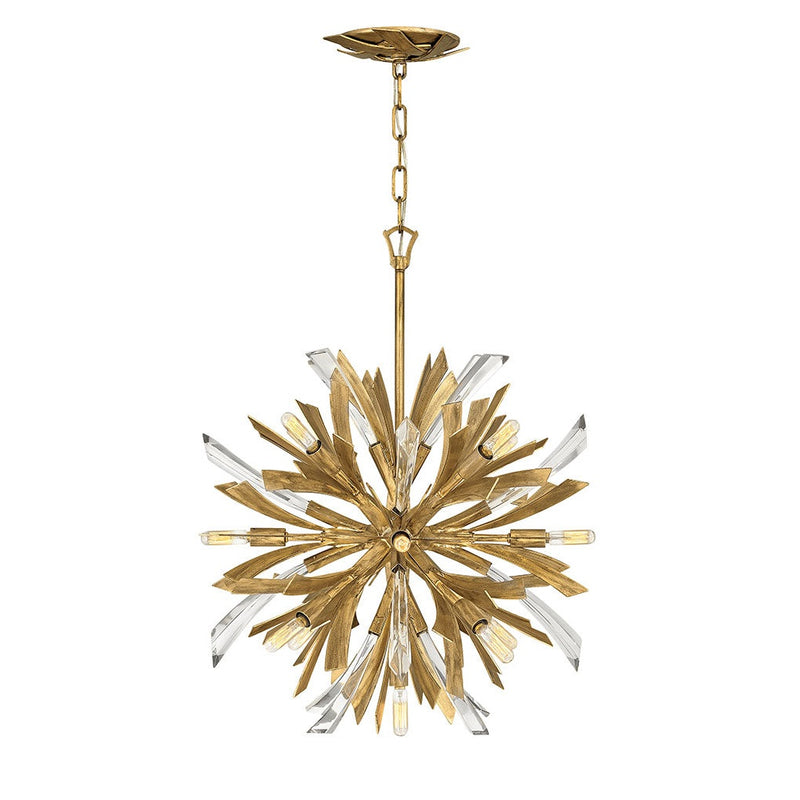 Fredrick Ramond - FR40904BNG - LED Chandelier - Vida - Burnished Gold