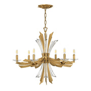 Fredrick Ramond - FR40908BNG - LED Chandelier - Vida - Burnished Gold